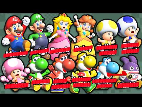 Can you Beat Mario Wonder WITHOUT Any Characters?