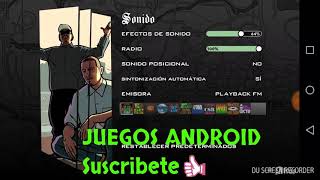 &quot;Radio Para Gta San Andreas 2018&quot; de cartel de santa, c kan y adwin link actualizado