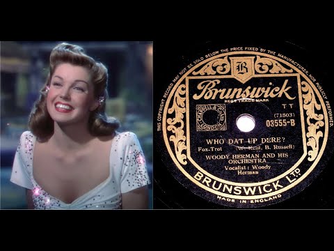 78 RPM – Woody Herman and His Orchestra – Who Dat Up Dere? (1945)