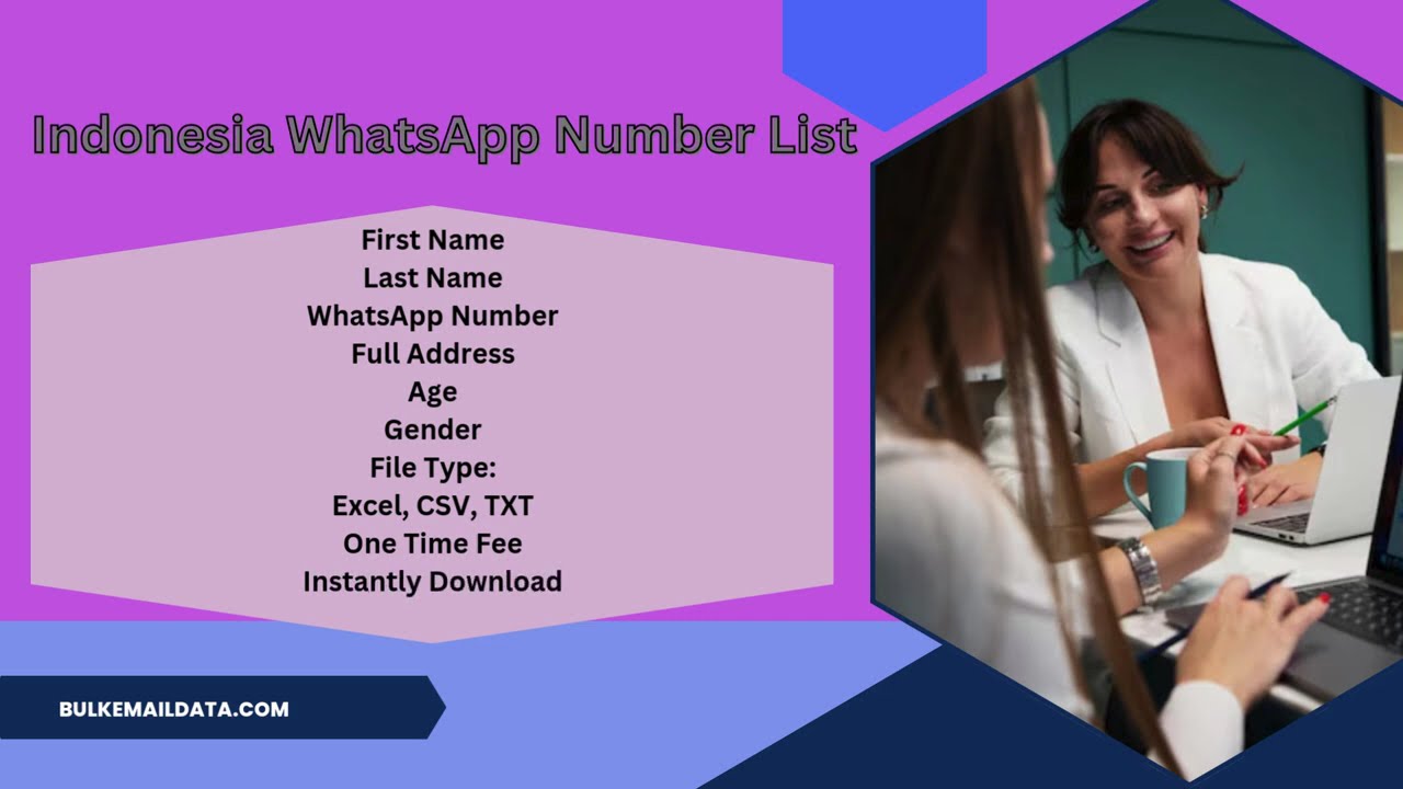 Indonesia WhatsApp Number List | Indonesia WhatsApp Number Database
