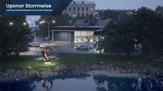 Uponor Stormwise, käsittely