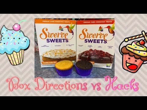 Trying Swerve Cake Mix With & Without Baking Hacks (2020)