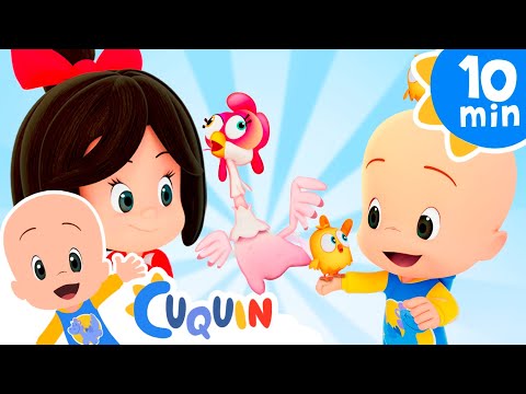 Turuleca The Chicken | The Frog Song 🐸 | Cleo & Cuquin | Songs | Kids