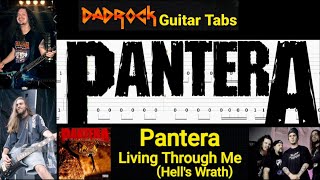 Living Through Me (Hell&#39;s Wrath) - Pantera - Guitar + Bass TABS Lesson