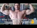 Most Common Mistake Doing Biceps (Wrist Pumping) || KARAN SINGH||