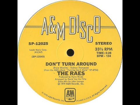The Raes - Don't Turn Around (You Better Run Edit)