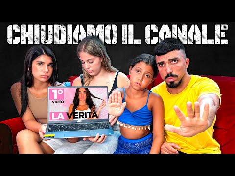REACTION: CHIUDIAMO IL NOSTRO CANALE DOPO CHE ABBIAMO VISTO IL PRIMO VIDEO DI ZIA NICOLE!
