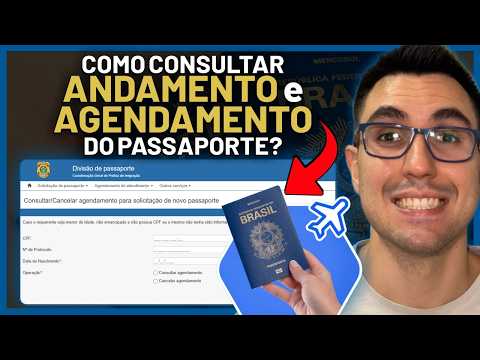 Vídeo: Consultar agendamento passaporte: dúvidas e respostas