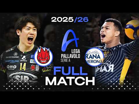Ishikawa faces Darlan! - Perugia vs. Verona - Superlega 25/26 | Full Match - Matchday 5