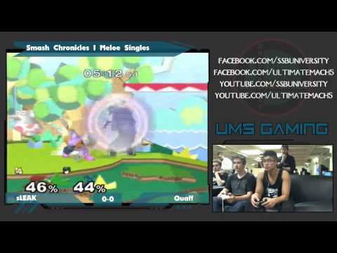 CSC1 - Sleak (Fox) vs Quaff (Marth) - SSBM