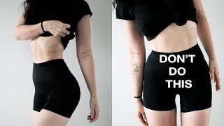 GET A SMALL WAIST - What You Should AND SHOULDN&#39;T Do