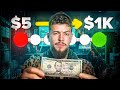 I Turned 5 Into 1 000 In ONLY 4 Days Trading Forex
