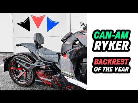 Unboxing, Review, and Installation - Quick Detach Backrest for the CAN-AM RYKER by MartinTheVlogger