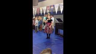 Clare Henry singing Pie Jesu - 8 years old