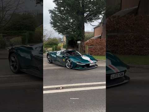£3Million Ferrari Daytona SP3 nearly scrapes! #Ferrari #SP3 #daytonaSP3 #automobile #supercar