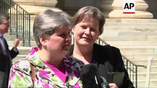 A three-judge appellate panel in Denver heard oral arguments in a lawsuit that seeks to overturn Okl