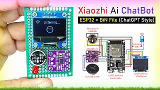 DIY Real AI Voice Assistant with ESP32 🤯 ChatGPT Style! 🔥 Xiaozhi AI ChatBot | Full Setup + BIN File