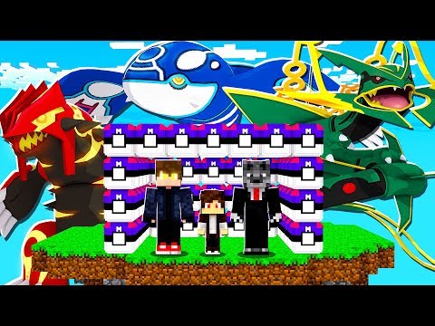 ABRA A LUCKY PIXELMON MASTER BALL PRA GANHAR RAYQUAZA, GROUDON E KYOGRE - MINECRAFT PIXELMON MOD