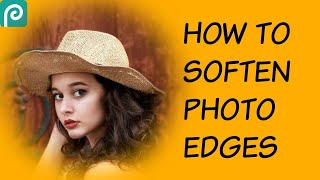 How to Soften photo edges in Photopea