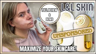 ANOTHER UNNECESSARY SKINCARE DEVICE? L&L SKIN MINA Transdermal Hydration Device Review | Clare Walch