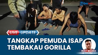 7 Pemuda Ditangkap Polsek Tamansari saat Isap Tembakau Gorila Sintetis di Depan Kantor Camat
