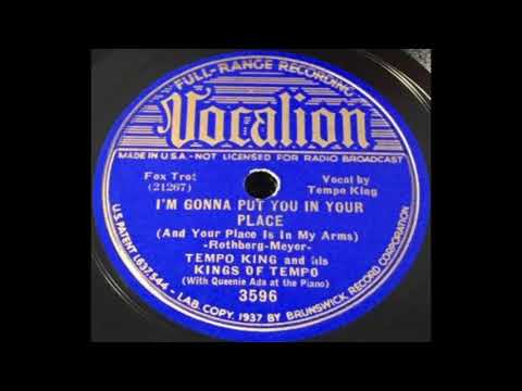 Tempo King & His Kings of Tempo - I'm Gonna Put You In Your Place (And Your Place Is In My Arms)