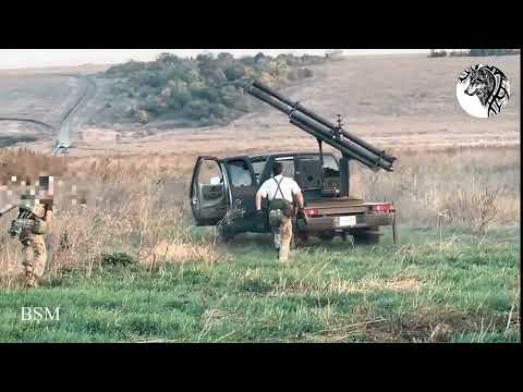 Pro-Ukrainian : #Chechen Soldiers of the Sheikh Mansour Battalion fire | Ukraine War