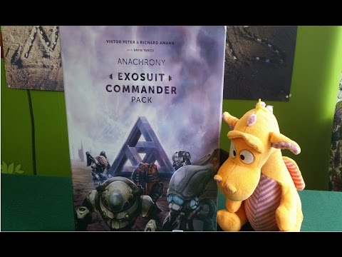 Anachrony - Exosuit commander pack - Unboxing
