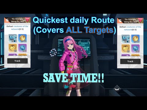 The FASTEST Way to Complete Dailies | Tower of Fantasy