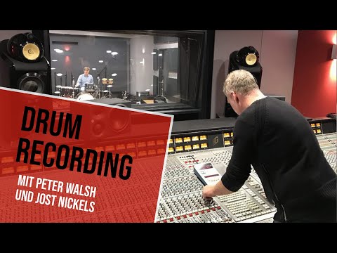 Drum Recording Workshop: Jost Nickel und Peter Walsh am Abbey Road Institute Frankfurt