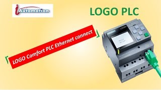 LOGO COMFORT PLC Ethernet connection (IP Address)