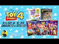 TOY STORY 4 Blu Ray 4K 3D DVD Announced Detailed