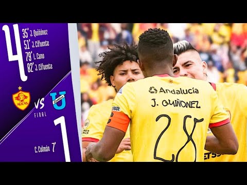 AUCAS 4 vs UNIVERSIDAD CATÓLICA 1 ( RESUMEN Y GOLES ) LIGA PRO 2023