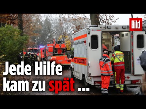Zwei Frauen sterben bei Brand in Einfamilienhaus | Hamburg-Rissen