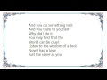 B.J. Thomas - Wisdom of a Fool Lyrics