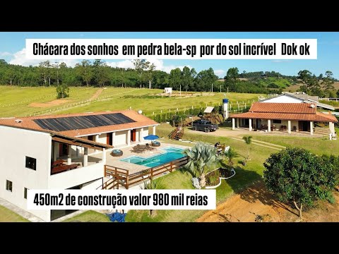 🏡 Chácara Porteira Fechada | 📍 Pedra Bela/SP | 📄 Documentação OK | 💰 R$ 980 mil
