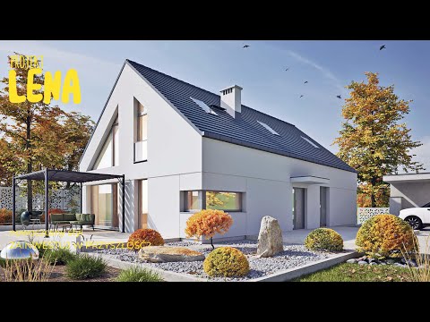 Projekt domu Lena - pracownia Dom Dla Ciebie
