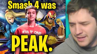 Reacting To My LIFE CHANGING Old Smash 4 Combos