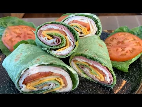 How to make a Healthy Sandwich Wrap