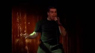 henry rollins making weird noises on stage for 1 minute and 19 seconds