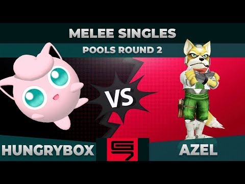 Hungrybox vs Azel - Melee Singles: Pools R2 Winners Semifinal - Genesis 7 | Puff vs Fox