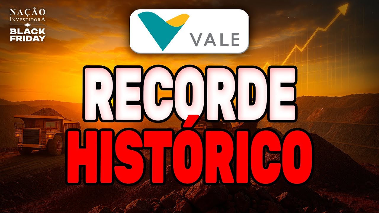 Vale (VALE3) surpreende o mercado com o maior resultado desde 2018!