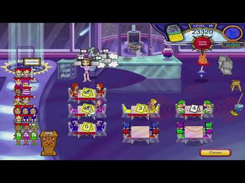 Diner Dash 3: Flo on the Go Walkthrough - Level #46 - Rocket - Close Attention