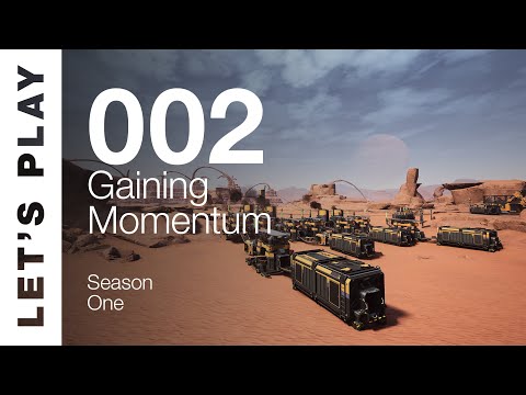 Satisfactory Let's Play S01-E02 - Gaining Momentum [SATISFACTORY LET'S PLAY]