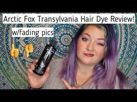 Arctic Fox Transylvania Black Hair Dye Review! With...
