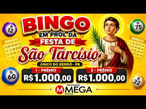 BINGO | FESTA DE SÃO TARCÍSIO - JUNCO DO SERIDÓ - PB