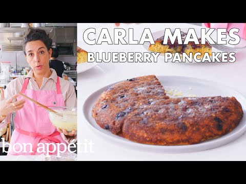 Carla Makes a Giant Blueberry Pancake | From the Test Kitchen | Bon Appétit