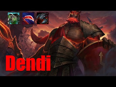 B8.Dendi Offlane  Mars | Full Game | Pro Gameplay