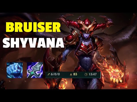 WIN YOUR GAMES IN 15 MINUTES! AD TANK JUNGLE SHYVANA GAMEPLAY - League of Legends