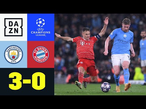 Manchester City - FC Bayern (Viertelfinale - Hinspiel) | UEFA Champions League | DAZN Highlights
